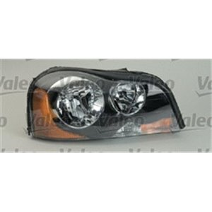 VALEO 043511 - Headlamp R (halogen, H7/W5W, electric, with motor, indicator colour: orange) fits: VOLVO XC90 10.02-09.14