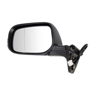 BLIC 5402-19-2002439P - Side mirror L (electric, aspherical, with heating, chrome, under-coated, electrically folding) fits: TOY