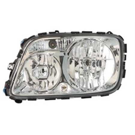 DEPO 440-1171LMLD-EM - Headlamp L (H1/H7, electric, with motor, indicator colour: white) fits: MERCEDES ACTROS MP2 / MP3 10.02-