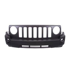 BLIC 5510-00-3213900P - Bumper (front, with fog lamp holes, for painting) fits: JEEP PATRIOT 02.07-06.10