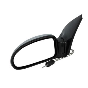 BLIC 5402-04-1137399P - Side mirror L (mechanical, embossed, under-coated) fits: FORD FOCUS 10.98-10.01