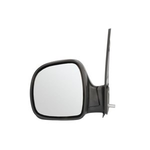 BLIC 5402-02-2001827P - Side mirror L (manual, aspherical, chrome) fits: MERCEDES VITO / VIANO W639 09.03-06.14
