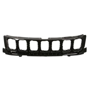 BLIC 6502-07-3217993P - Front grille (black glossy) fits: JEEP COMPASS 11.16-
