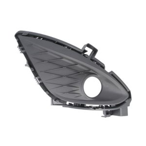 BLIC 6502-07-3408916P - Front bumper cover front (black) fits: MAZDA 5 CW 05.10-01.17