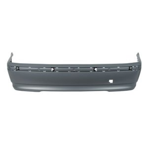BLIC 5506-00-0061951Q - Bumper (rear, with rail holes, for painting, TÜV) fits: BMW 3 E46 Saloon 06.01-09.06