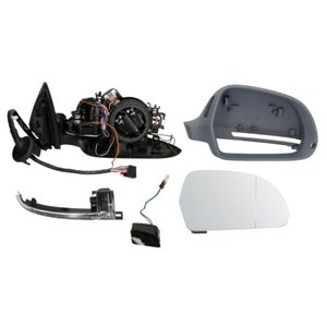 BLIC 5402-25-035332P - Side mirror R (electric, with memory, aspherical, with heating, under-coated, electrically folding) fits: