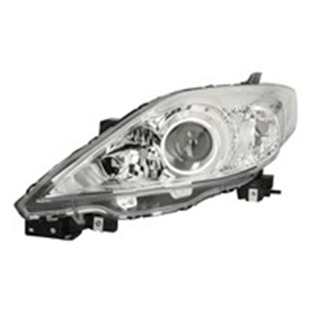 TYC 20-12114-16-2 - Headlamp L (H7/HB3, electric, with motor, insert colour: chromium-plated) fits: MAZDA 5