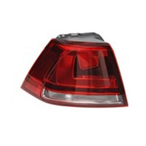 TYC 11-12380-11-2 - Rear lamp L (external, glass colour red/smoked) fits: VW GOLF VII Hatchback 08.12-03.17