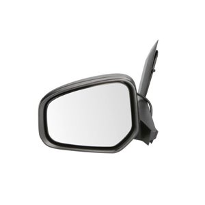 BLIC 5402-03-2001259P - Side mirror L (electric, embossed, chrome) fits: FORD TRANSIT / TOURNEO COURIER 02.14-03.18
