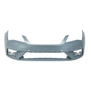 BLIC 5510-00-6618901P - Bumper (front, number of parking sensor holes: 4, for painting) fits: SEAT LEON 5F 01.17-12.19