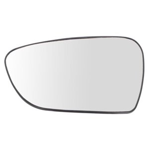 BLIC 6102-53-2001487P - Side mirror glass L (embossed, with heating, chrome) fits: KIA CEE'D I 08.09-12.12