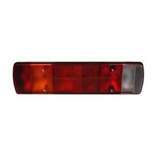 SERTPLAS 0093LL742 - Rear lamp L (with plate lighting, side clearance, connector: AMP 1.5/Side Bayonet 7PIN) fits: SCANIA 4; VOL