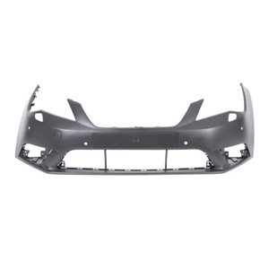 BLIC 5510-00-6614902Q - Bumper (front, with headlamp washer holes, with parking sensor holes, for painting, CZ) fits: SEAT LEON 