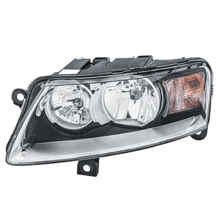 HELLA 1EJ 009 925-011 - Headlamp L (halogen, H15/H7/PY21W/W5W, electric, with motor, insert colour: chromium-plated, indicator c