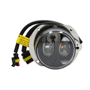 NOLDEN 90900L-TPB-S - Headlamp L/R (LED, with daytime running light, insert colour: black, indicator colour: transparent)