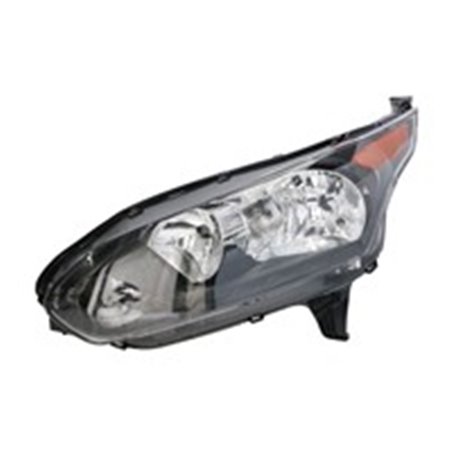 TYC 20-14786-35-2 - Headlamp L (H15/H7, electric, with motor, insert colour: black) fits: FORD TRANSIT / TOURNEO CONNECT II 09.1