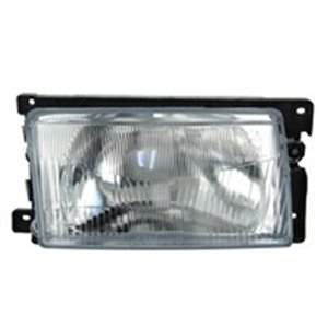 DEPO 441-1117R-LD-EM - Headlamp R (H4, electric, manual, without motor, insert colour: silver) fits: VW POLO II 86C 2F 10.90-09.