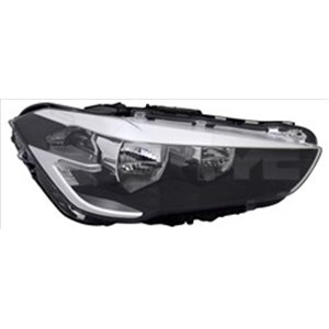 TYC 20-16581-06-9 - Headlamp R (H7/H7/LED, electric, with motor) fits: BMW X1 F48 09.15-07.19