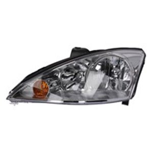 TYC 20-6348-05-2 - Headlamp L (H1/H7, electric, without motor, insert colour: chromium-plated) fits: FORD FOCUS 10.01-11.04