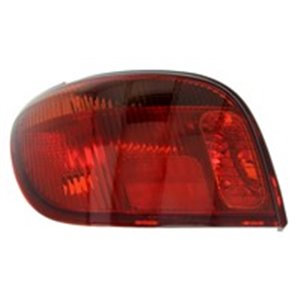 DEPO 212-19H3L-LD-UE - Rear lamp L (P21/5W/P21W, indicator colour red, glass colour red, Valeo type) fits: TOYOTA YARIS XP10 03.