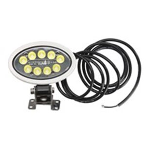 WAS 1160 W165 - Working lamp (LED, 12/24/60V, 39W, 5000lm, number of diodes: 9, length: 150mm, height: 131mm, depth: 44mm, focus