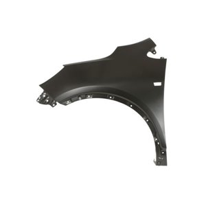BLIC 6504-04-5034311P - Front fender L (with indicator hole, with rail holes, steel) fits: OPEL MOKKA A 09.16-12.20