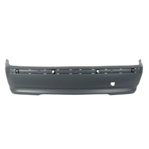 BLIC 5506-00-0061951P - Bumper (rear, with rail holes, for painting) fits: BMW 3 E46 Saloon 06.01-09.06