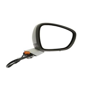 BLIC 5402-08-035362P - Side mirror R (electric, embossed, with heating, under-coated, with temperature sensor) fits: PEUGEOT 508