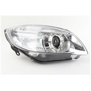 DEPO 665-1115R-LD-EM - Headlamp R (H7, electric, with motor) fits: SKODA FABIA II, ROOMSTER 03.06-12.10