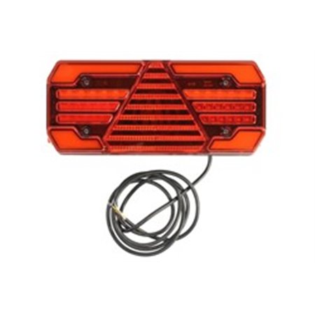 WAS 1744 L W248 - Rear lamp L (LED, 12/24V, with indicator, with fog light, with stop light, parking light, triangular reflector