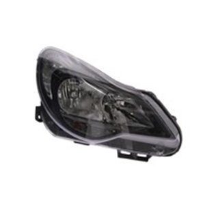 VALEO 045287 - Headlamp R (H7, electric, with motor, insert colour: black) fits: OPEL CORSA D 01.11-12.14
