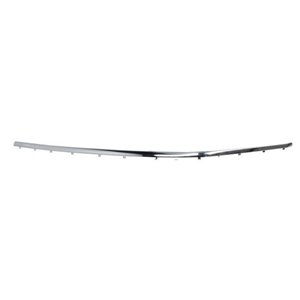 BLIC 5703-05-0076921PP - Bumper trim front L (plastic, chrome) fits: BMW 7 E65, E66, E67 11.01-12.04