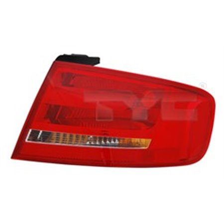TYC 11-11248-01-2 - Rear lamp L (external, indicator colour white, glass colour red) fits: AUDI A4 B8 Saloon 11.07-05.16