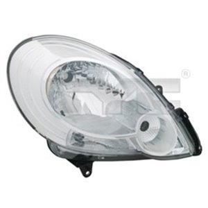 TYC 20-1399-05-2 - Headlamp R (H4/P21, electric, with motor, insert colour: chromium-plated) fits: RENAULT KANGOO, KANGOO BE BOP