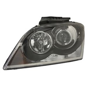 TYC 20-6496-00-1 - Headlamp L (H7/H7, manual, USA version; without ECE) fits: CHRYSLER PACIFICA 08.03-09.08