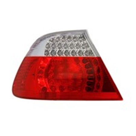 ULO 7439-03 - Baklykta L (extern, LED, blinkers färg vit, glasfärg röd) passar: BMW 3 E46 Cabriolet 06.01-09.06