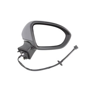 BLIC 5402-04-0405294P - Side mirror R (electric, embossed, with heating, under-coated, electrically folding) fits: OPEL ASTRA K 
