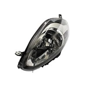 TYC 20-12262-05-2 - Headlamp L (H4/P21W, electric, with motor, insert colour: chromium-plated) fits: ABARTH PUNTO, PUNTO EVO; FI
