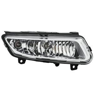 HELLA 1ND 010 377-021 - Fog lamp front R (H8/P21W, with curve lights; with daytime running lights) fits: VW POLO V 6R 06.09-05.1