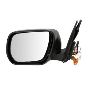 BLIC 5402-18-2002403P - Side mirror L (electric, embossed, with heating, chrome, under-coated, electrically folding) fits: SUZUK