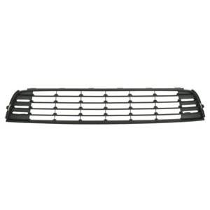 BLIC 6502-07-9545919P - Front bumper cover front (Middle, TREND, black) fits: VW TOURAN I 05.10-05.15