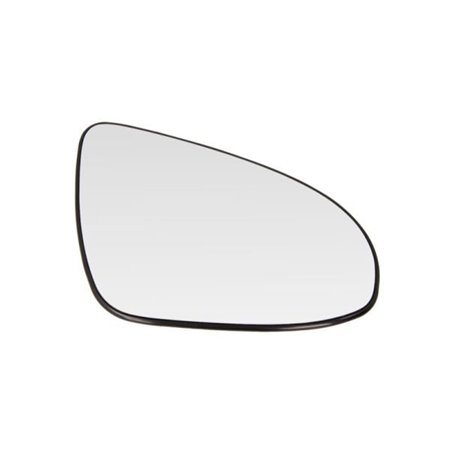 BLIC 6102-21-2001086P - Side mirror glass R (embossed, chrome) fits: CITROEN C1 II PEUGEOT 108 TOYOTA AYGO II 04.14-