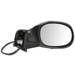 BLIC 5402-04-1127851 - Side mirror R (electric, embossed, with heating, with temperature sensor) fits: CITROEN C3 I 01.02-12.10