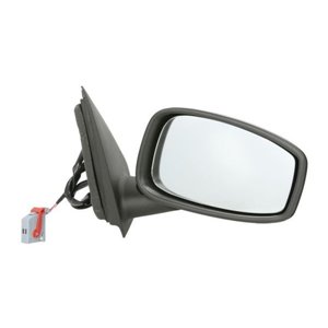 BLIC 5402-04-1121931P - Side mirror R (electric, embossed, with heating, under-coated) fits: FIAT STILO 10.01-08.08