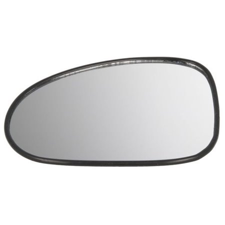 BLIC 6102-56-2002775P - Side mirror glass L (embossed, chrome) fits: CHEVROLET SPARK/MATIZ DAEWOO SPARK/MATIZ 03.05-03.10