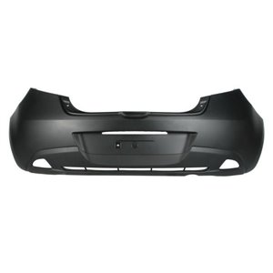 BLIC 5506-00-3421950P - Bumper (rear, partly for painting) fits: MAZDA 2 DE 10.07-06.15