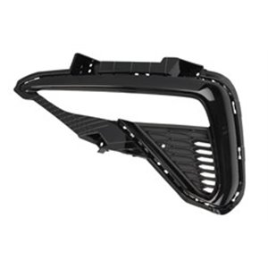 BLIC 6502-07-3223991P - Front bumper cover front L (with daytime running lights holes, plastic, black glossy) fits: KIA OPTIMA 0