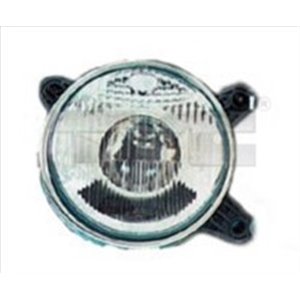 TYC 20-5586-18-2 - Headlamp L (H1, electric, without motor, insert colour: silver) fits: BMW 5 (E34), 7 (E32)