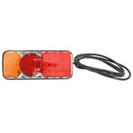 WAS 317KR W67 - Rear lamp L (12/24V, with plate lighting)