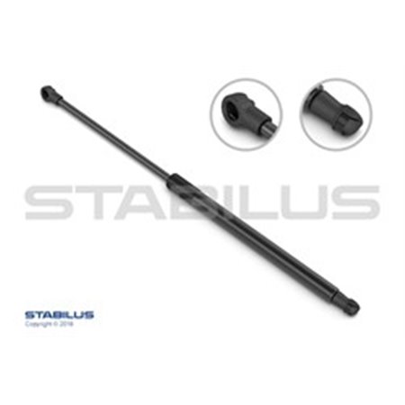 STABILUS 023886 - Gas spring trunk lid L/R max length: 537,5mm, sUV:208,5mm fits: CITROEN C4 GRAND PICASSO I, C4 PICASSO I NADWO